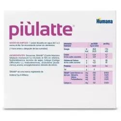 Piulatte 14sbrs. - humana | Farmacia Barata