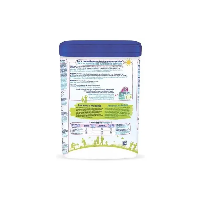 Miltina expert ac leche especial 800g | Farmacia Barata