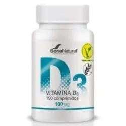 Vitamina d3 liberacion sostenida 250mg 150co vegan