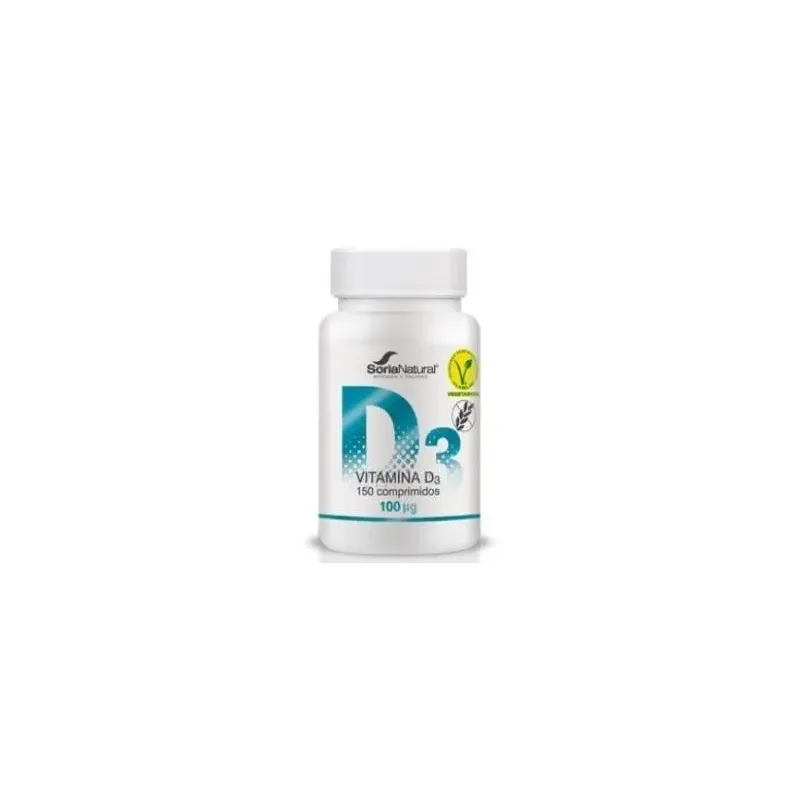 Vitamina d3 liberacion sostenida 250mg 150co vegan | Farmacia Barata