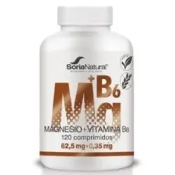 Magnesio+vit b6 liberacion sostenida 1550mg 120com