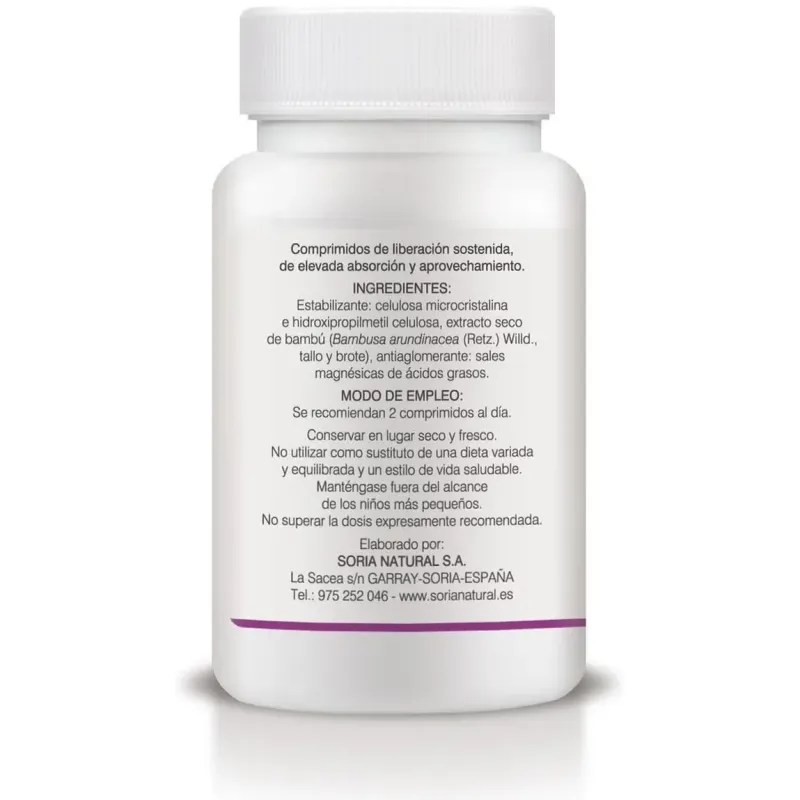 Silicio liberacion sostenida 800mg 60comp. | Farmacia Barata