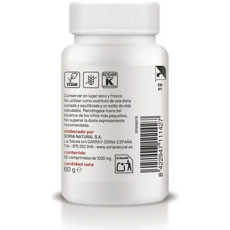 Hierro liberacion sostenida 50mg 60comp. | Farmacia Barata