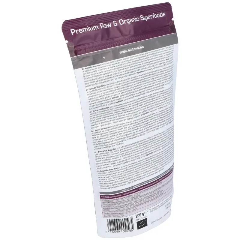 Maqui raw 200gr. bio 2 | Farmacia Barata