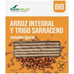 Tostadas de arroz integral y trigo sarraceno 95gr.