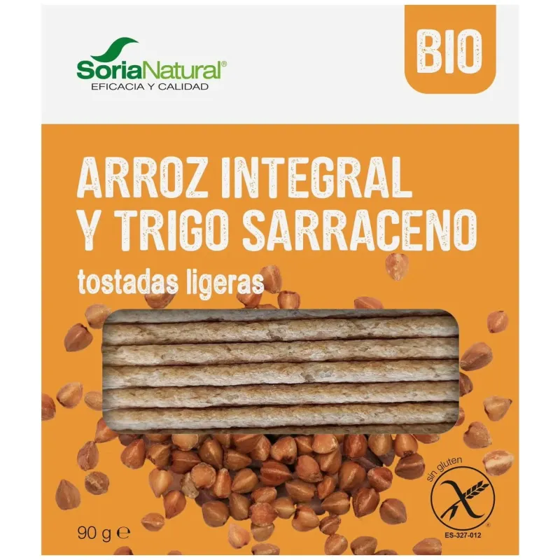 Tostadas de arroz integral y trigo sarraceno 95gr. | Farmacia Barata Tostadas de arroz integral y trigo sarraceno 95gr. | Farmacia Barata