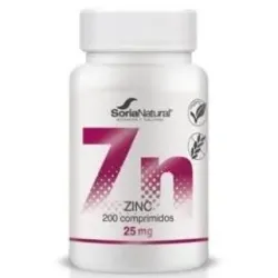 Zinc liberacion sostenida 200comp.