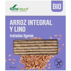 Soria alimentacion tostadas ligeras arroz lino