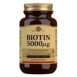 Biotina 5000mcg. 100cap.