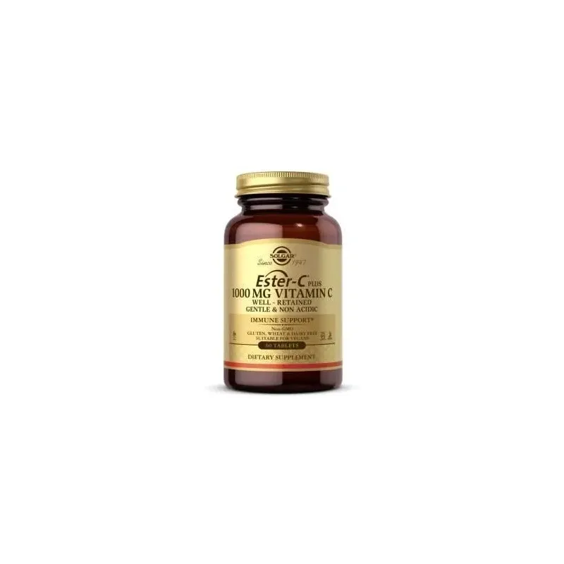 Solgar ester-c plus vitamina c 1000mg 60comp | Farmacia Barata