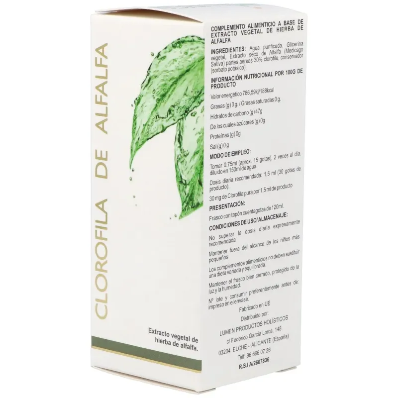 Lumen clorofila de alfalfa 120ml | Farmacia Barata