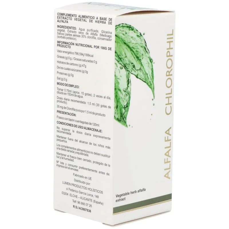 Lumen clorofila de alfalfa 120ml | Farmacia Barata