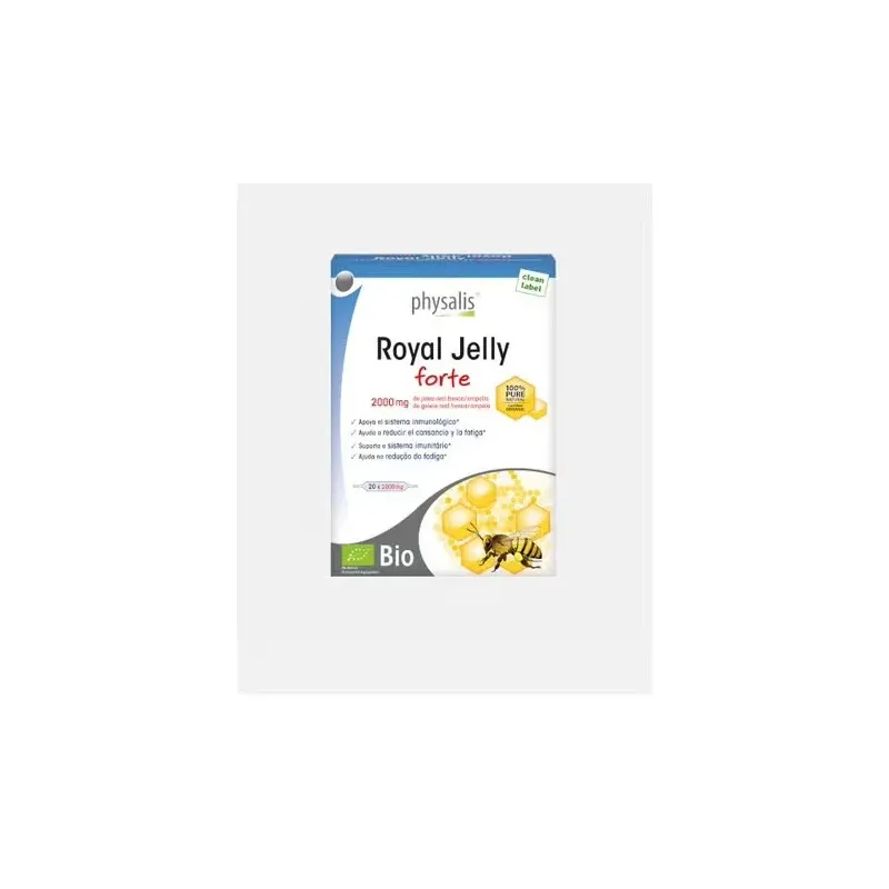 Physalis royal jelly forte bio 20uds | Farmacia Barata
