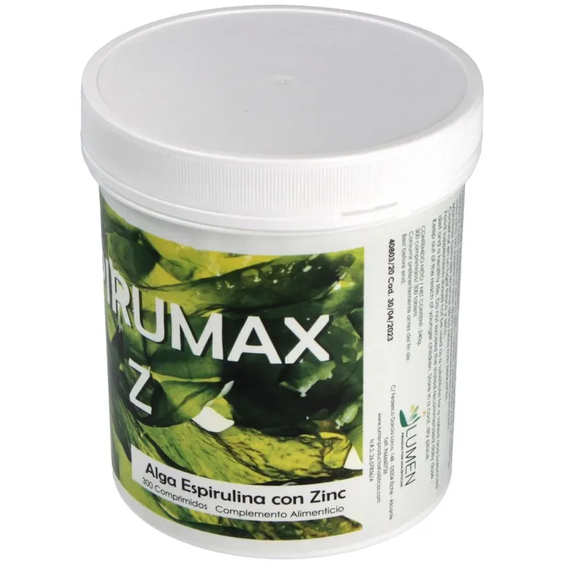 Lumen espirumax z 300comp | Farmacia Barata Lumen espirumax z 300comp | Farmacia Barata