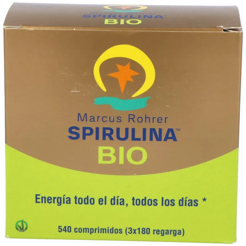 Spirulina bio recarga 540comp. marcus rohrer 2 | Farmacia Barata