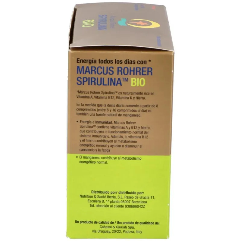 Spirulina bio recarga 540comp. marcus rohrer 2 | Farmacia Barata