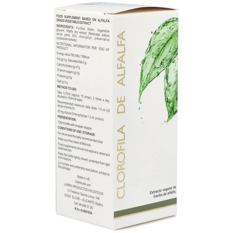 Lumen clorofila de alfalfa 120ml | Farmacia Barata