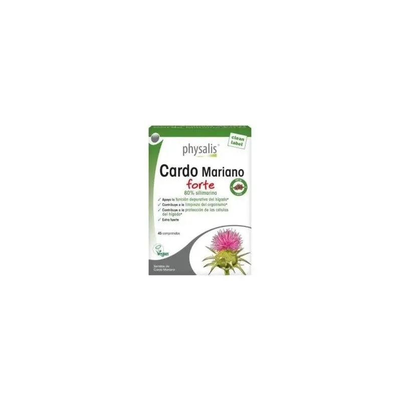 Physalis cardo mariano forte 45comp | Farmacia Barata