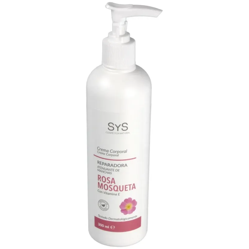 Sys leche corporal rosa mosqueta 300ml | Farmacia Barata