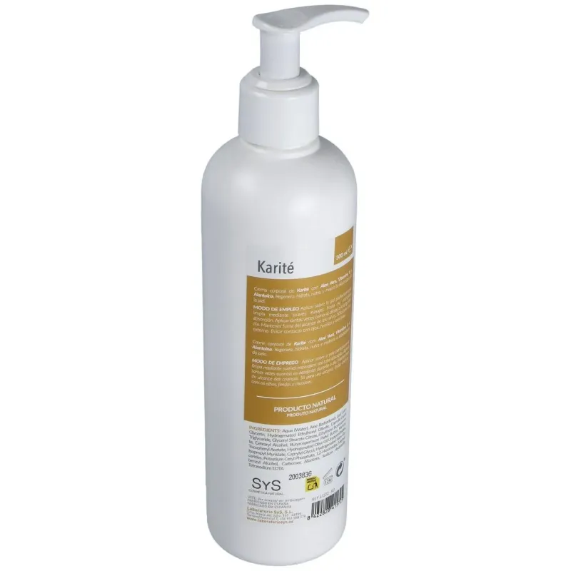 Sys crema corporal karité y vitamina c 300ml | Farmacia Barata Sys crema corporal karité y vitamina c 300ml | Farmacia Barata