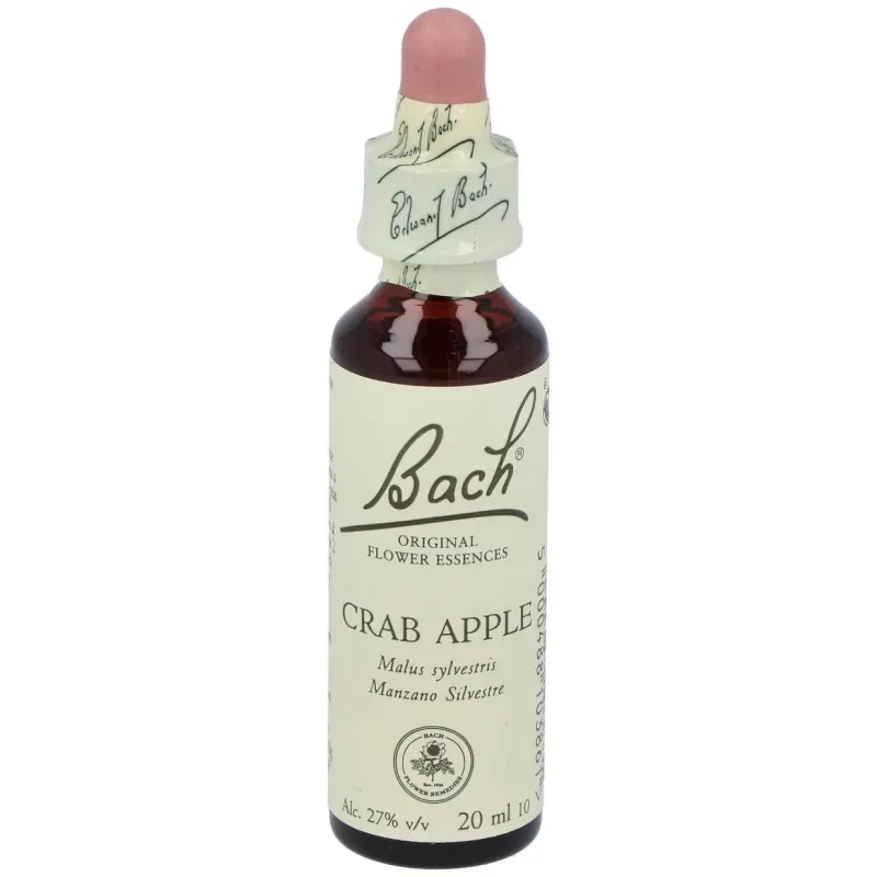 Flores bach crab apple manzano silvestre 20ml. 2 | Farmacia Barata