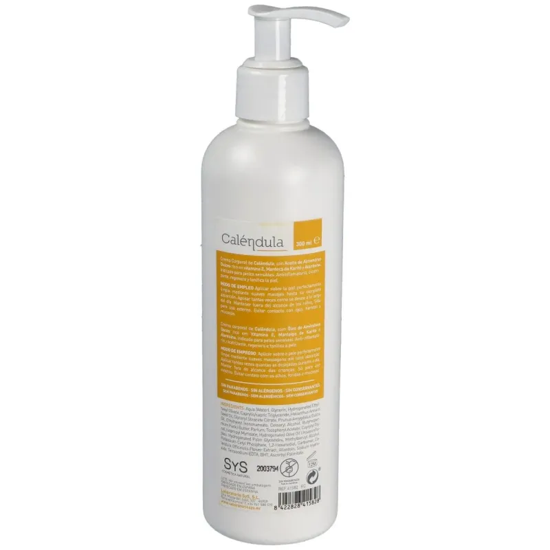 Sys crema corporal caléndula 300ml | Farmacia Barata Sys crema corporal caléndula 300ml | Farmacia Barata