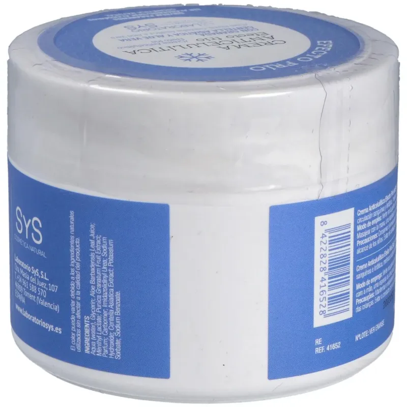 Sys gel crema anticelulítico frío 300ml | Farmacia Barata Sys gel crema anticelulítico frío 300ml | Farmacia Barata