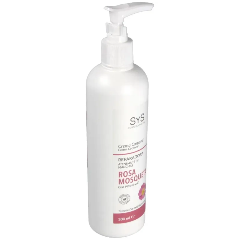 Sys leche corporal rosa mosqueta 300ml | Farmacia Barata