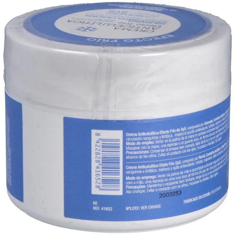 Sys gel crema anticelulítico frío 300ml | Farmacia Barata Sys gel crema anticelulítico frío 300ml | Farmacia Barata