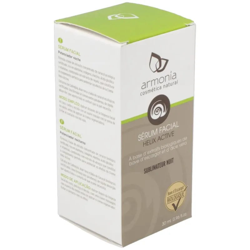 Helix active eco serum facial caracol bio 30ml. 2 | Farmacia Barata