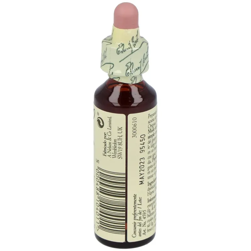 Flores bach red chestnut castaño rojo 20ml. 2 | Farmacia Barata