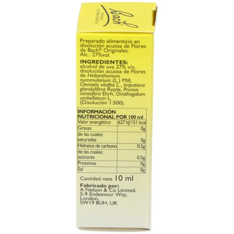 Rescue remedy gotas 10ml. flores bach 2 | Farmacia Barata