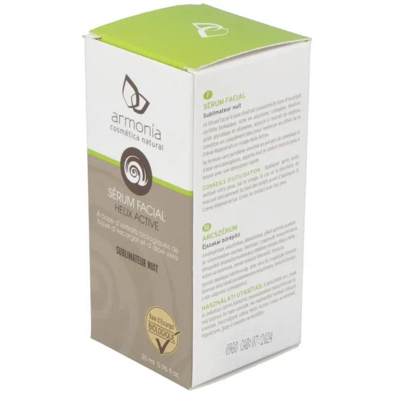 Helix active eco serum facial caracol bio 30ml. 2 | Farmacia Barata