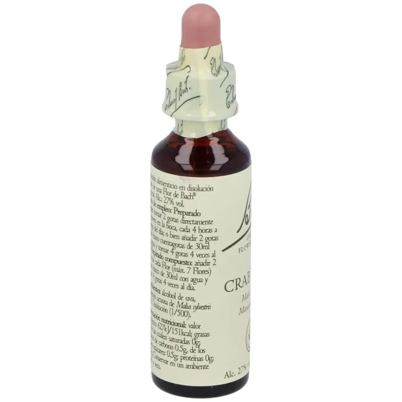 Flores bach crab apple manzano silvestre 20ml. 2 | Farmacia Barata