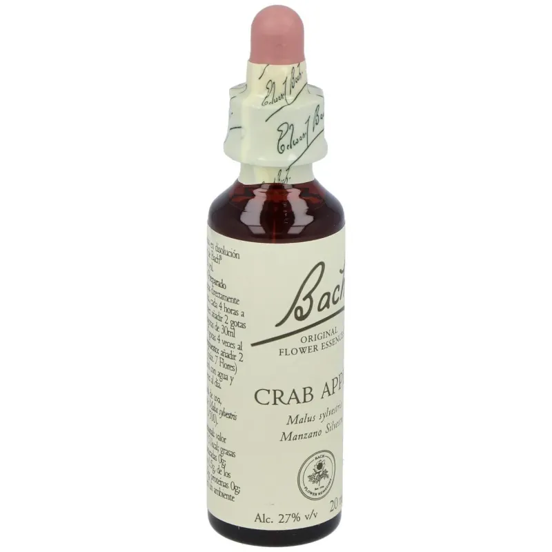 Flores bach crab apple manzano silvestre 20ml. 2 | Farmacia Barata