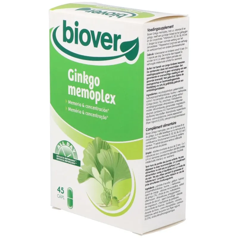Ginkgo memoplex 45cap. 2 | Farmacia Barata Ginkgo memoplex 45cap. 2 | Farmacia Barata