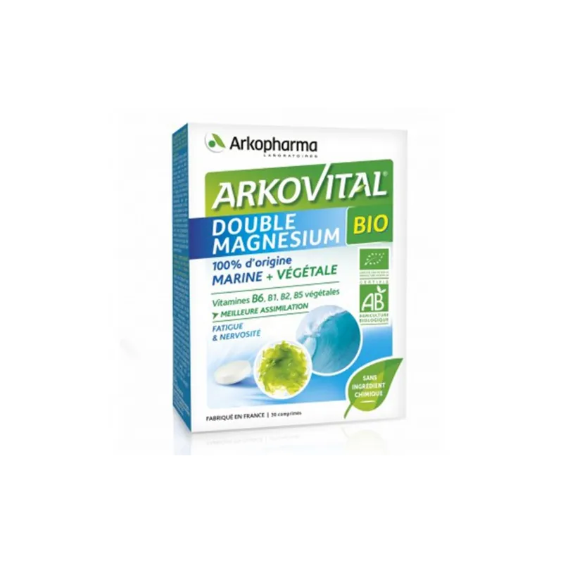 ARKOVITAL DOBLE MAGNESIO BIO 30 COMPRIMIDOS ARKOVITAL DOBLE MAGNESIO BIO 30 COMPRIMIDOS