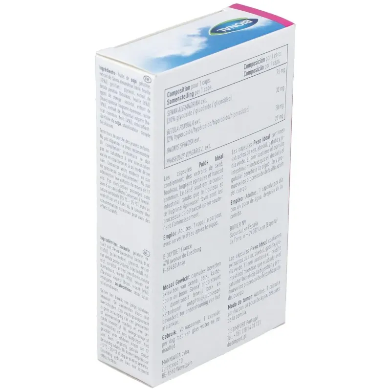 Cuerpo ideal peso 40perlas | Farmacia Barata