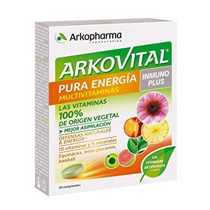 ARKOVITAL PURA ENERGIA INMUNOPLUS 30 COMPRIMIDOS