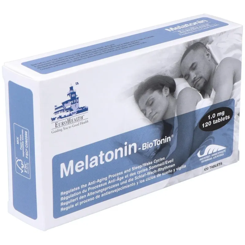 Melatonin biotonin 1mg.120comp. 2 | Farmacia Barata
