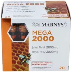 Jalea real mega 2000mg 20viales 2