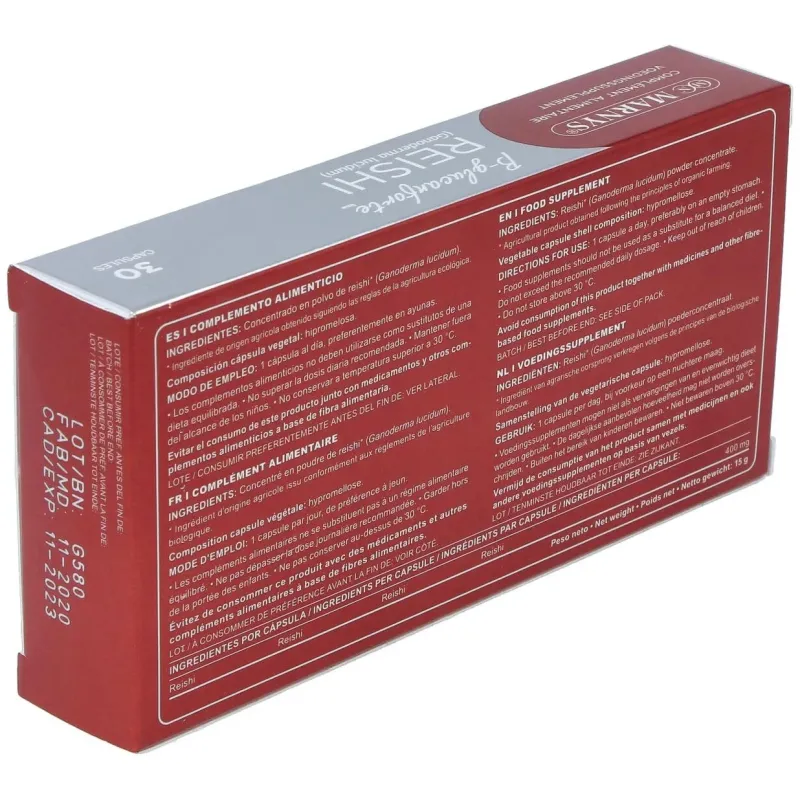 Reishi bio 30cap. 2 | Farmacia Barata