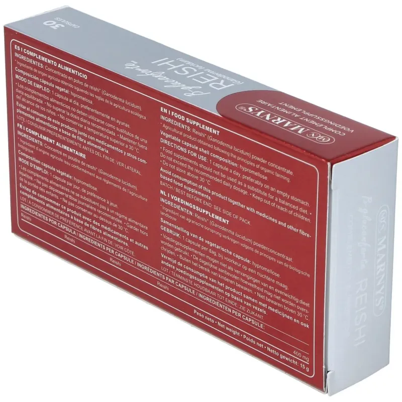 Reishi bio 30cap. 2 | Farmacia Barata