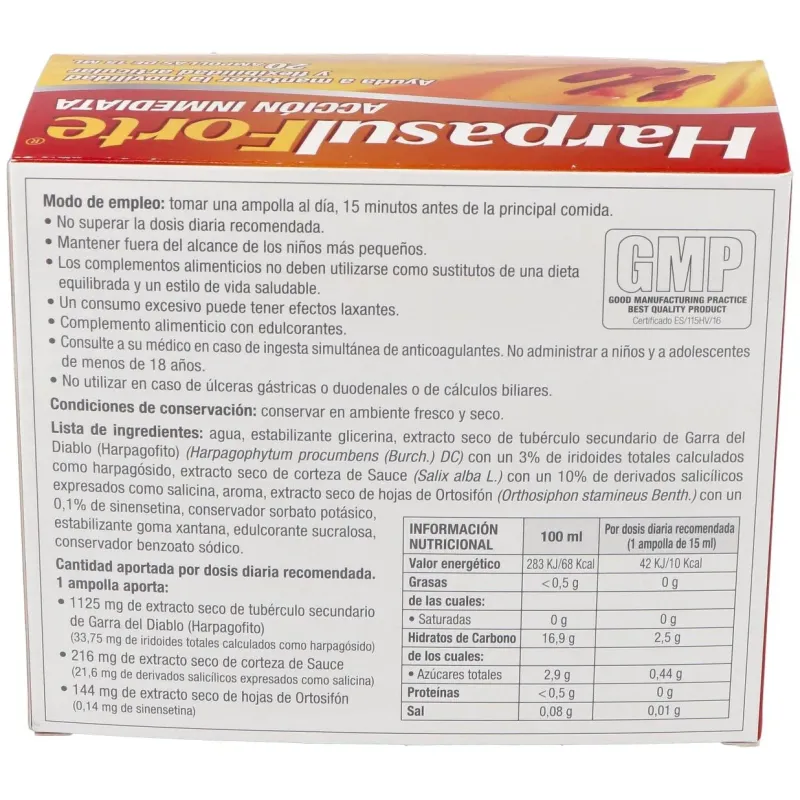 Harpasul forte 20amp. | Farmacia Barata