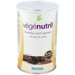 Vegenutril prot.guisante chocolate bote 300gr. 2