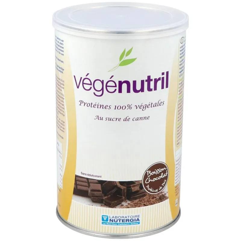 Vegenutril prot.guisante chocolate bote 300gr. 2 | Farmacia Barata