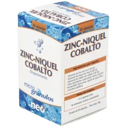 Zinc-niquel-cobalto microgranulos neo 50cap. | Farmacia Barata