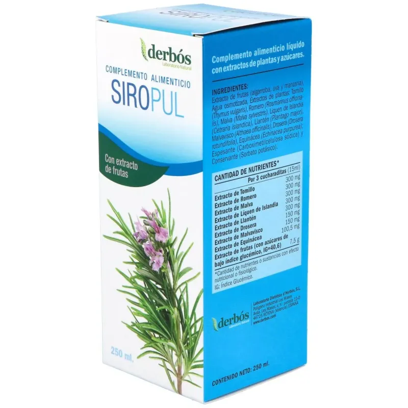 Siropul jarabe 250ml. 2 | Farmacia Barata