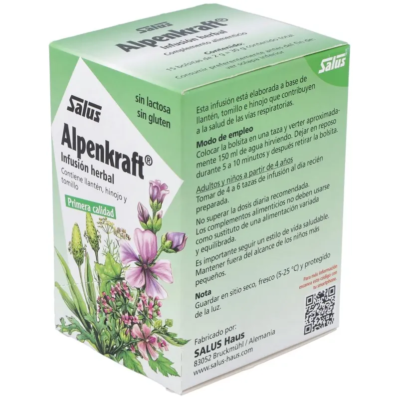 Alpenkraft infusion 15sbrs. | Farmacia Barata