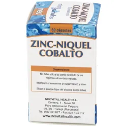 Zinc-niquel-cobalto microgranulos neo 50cap. | Farmacia Barata
